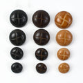 Deepeel B1-3 15-25mm Clothing Accessories DIY Sewing Material High-Quality Coat Buttons Leather Buttons for Casual Suits