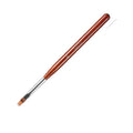 BW20-05 Baowang Professional Red Wood Handle UV Gel Nail Art Brush with Nylon Bristles for Acrylic Classical Ombre