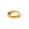 Factory Cheap Price French Style Stainless Steel 18K IP Gold Plating Minimalist Finger Dainty Rings Stainless Steel