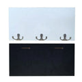 Promotional DIY Customized Logo Printable Key Hanging Board Sublimation Blank Door Cloth Hook Board With Black Backside