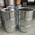 Food Grade 55-Gallon Steel Drum ISO9001 Certified Customized Color & Logo Multiple Sizes Available for Gasoline Oil Storage