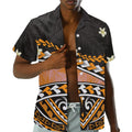Best Seller Men's Hawaiian Tropical Floral Beach Vacation Shirts Customisable Short Sleeve Wrinkle Free with Button ODM Supply