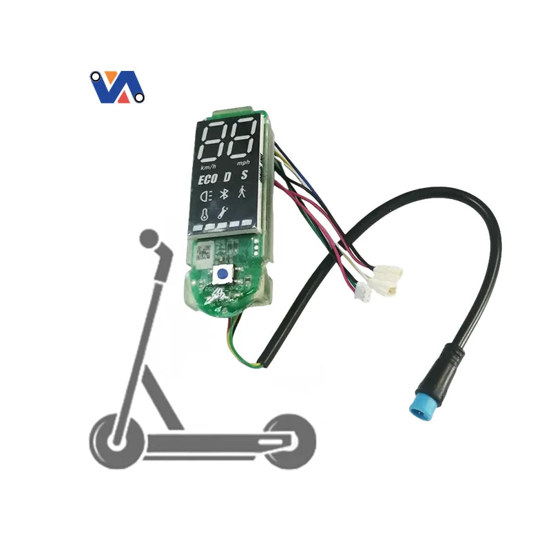 New Image Scooter Board Display Dashboard for MAX G30 Kick Escooter Electric Scooter Controller Dash Board Display Assembly Kit