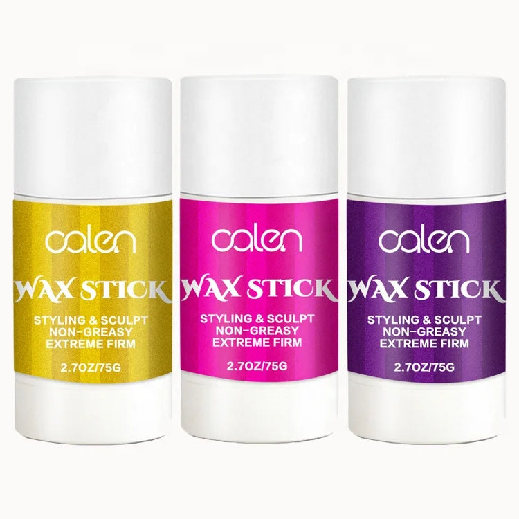 Oalen Custom Hair Wax Sticks Private Label Flyaway Control Extreme Hold Non-Greasy for Hair Extensions and Frizzy Hair Unisex