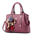 Crossbody Pu Leather Private logo Zipper Stylish Big Custom Women Hand Bags with Scarfs