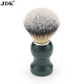 Private Label Unique Men's Gift Soft Synthetic Hair Wood Handle Beard Shaving Brush Men's Soap Wet Shaving Brush
