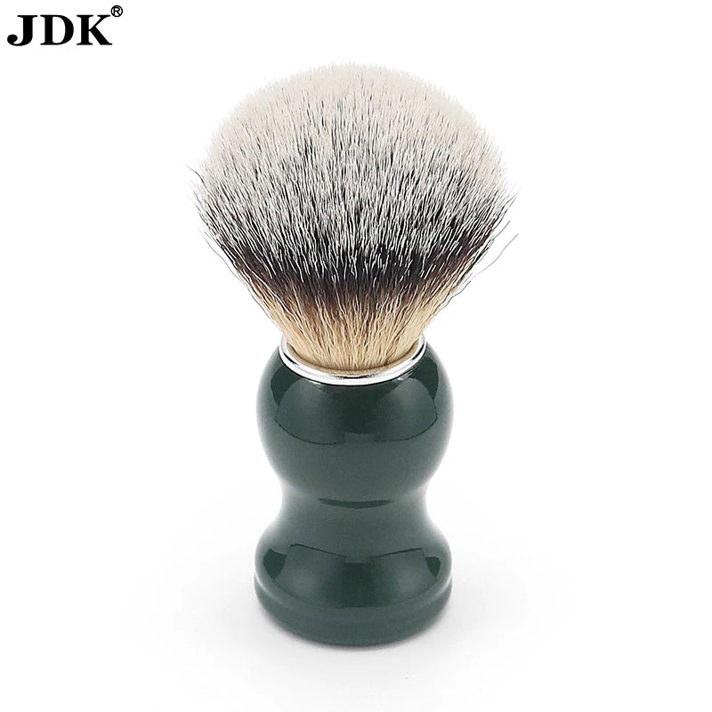 Private Label Unique Men's Gift Soft Synthetic Hair Wood Handle Beard Shaving Brush Men's Soap Wet Shaving Brush