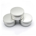 80ml Round Aluminum Tin Cans Metal Jar Containers With Screw Cap for Hand Care/decorative/tea/Lip Balm Cosmetics Storage