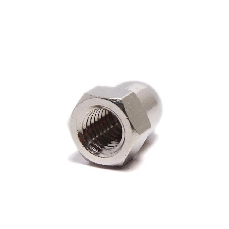 DIN1587 Closed End Acorn Hexagon Nuts Hex Domed Cap Nut / Round Head Acorn Nuts