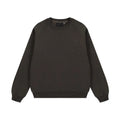 Designer Men's Hoodies Sweatshirts Fleece Crewneck Oversized Cut-Out Pullover Solid Cotton Knitted Autumn Overshirt S-XL