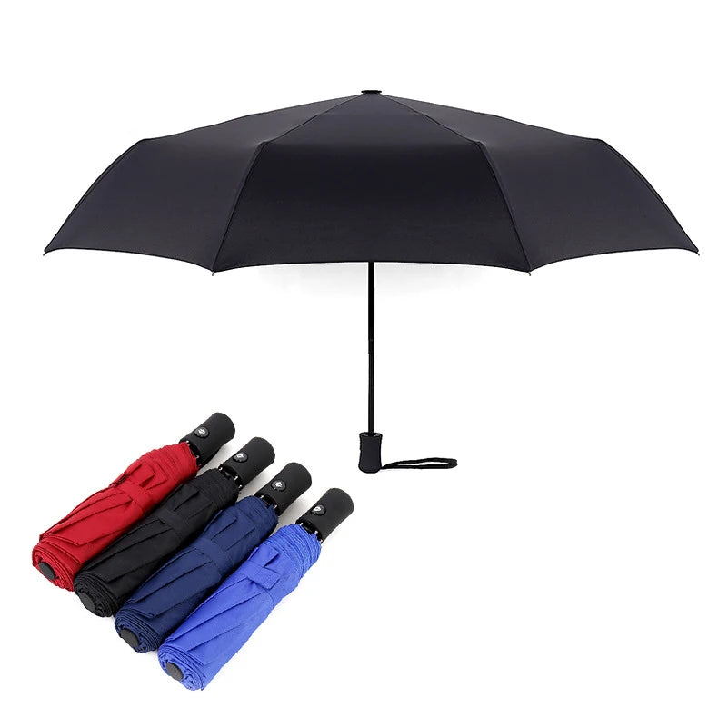 Stock 3 Fold Umbrella Have Many Color for Choose