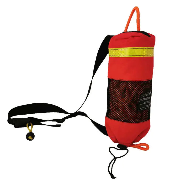 NiuFuRui Professional Lifesaving Waist Bag with Durable High Strength Rope for Kayak Rescue