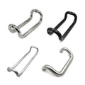 Modern Stainless Steel 201/304 Curved Door Pull Handle for Hotel Apartment Hall & Outdoor Use