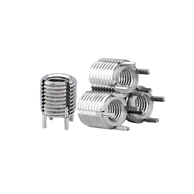 3/8th Inch Stainless Steel Screw Key Locking Thread Inserts Plastic Handle Threaded Insert Fasteners