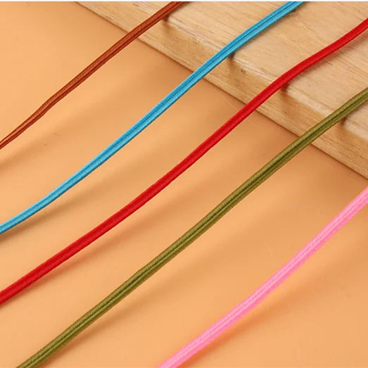 Wholesale Soutache Colorful 3mm 22colorPolyester Braided Soutache Cord for Jewelry Earring