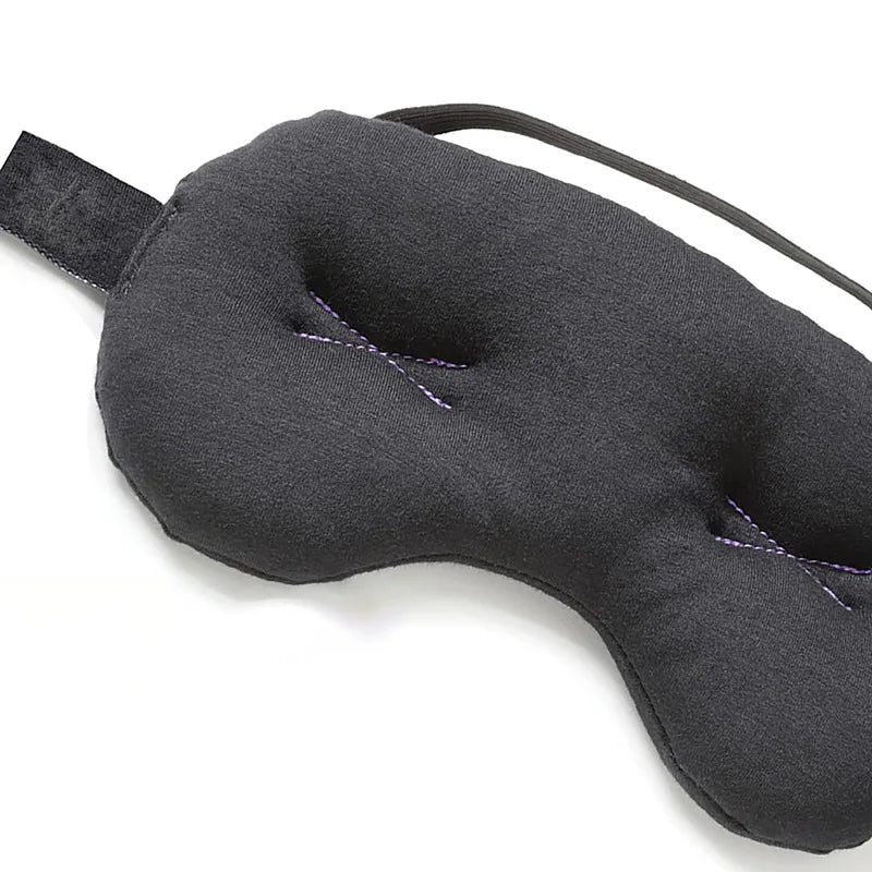 Custom Logo Natural Herbs Sleep Mask for Dry Eyes Microwaveable Hot & Cold Therapy Weighted Eye Pillow