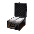 Customizable Graded Sports Card Storage Box with Password Lock & Foam Inside OEM/ODM Supported for Graded Cards Slab Case