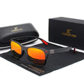 KINGSEVEN Glasses Men 2021 Square Polarized Sun Glasses for Men Driving Glasses Women Eyewear Shades UV400 Gafas De Sol 7366