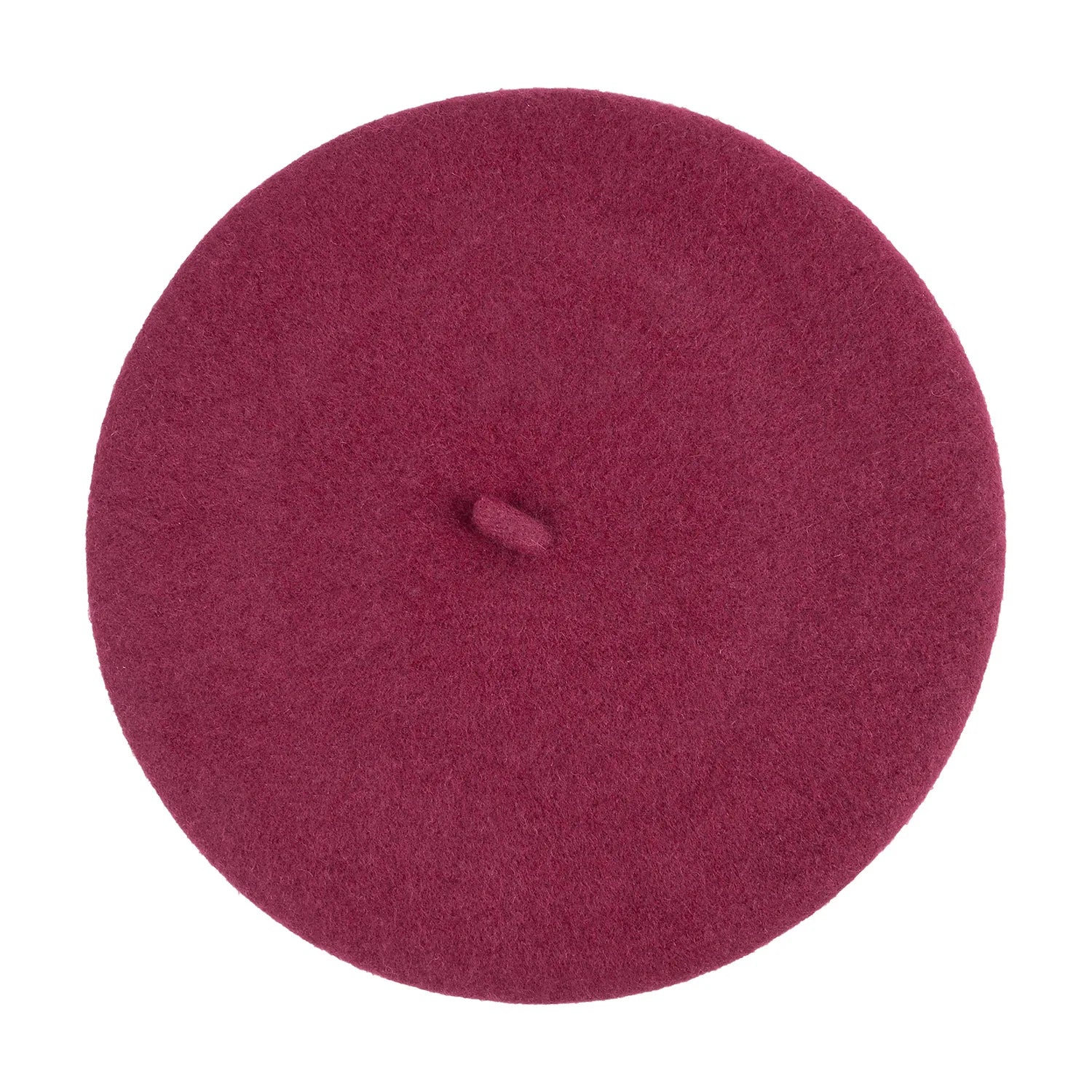 Travel Classic Wool Beret Hat for Adults