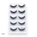 Wholesale 5/50boxes CC Luxury Environmental Material False Eyelashes 3D Natural Faux Eyelash Extension Machine Made Soft Eyelash