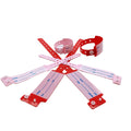 100pcs/Box Hospital Writable Wrist BandOne Time Use Custom PVC ID BraceletsWaterproof Vinyl Patient ID Wristband