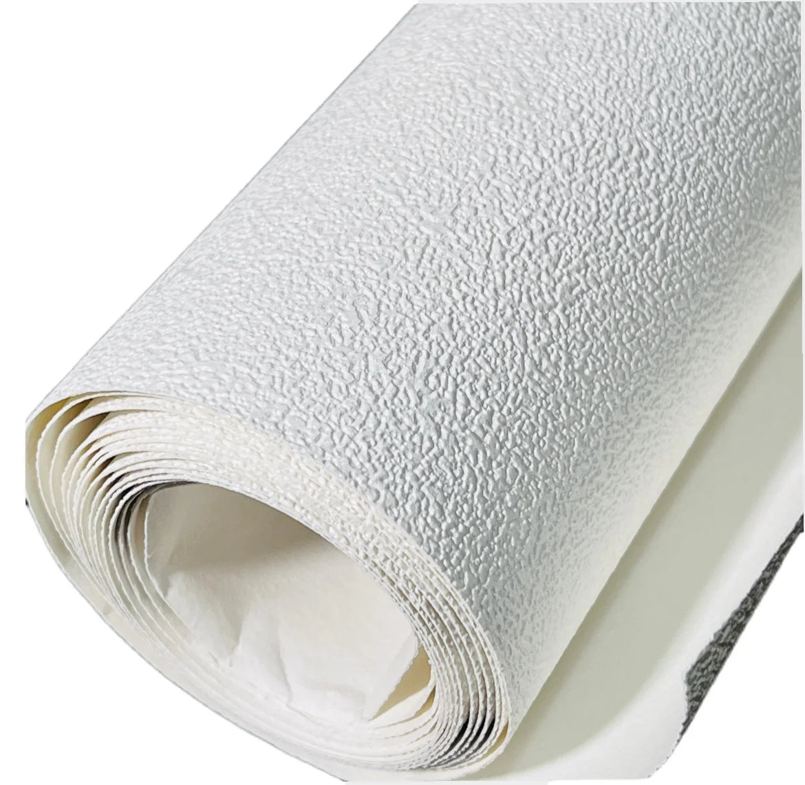 White Printable Wallpaper Rolls Factory Price 3D Wallpaper PVC Texture Coating Home Decoration Inkjet Printing