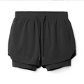 New Men's Sports Casual Shorts Double-layer Two Pieces Marathon Basketball Fitness Sweat Drying Shorts