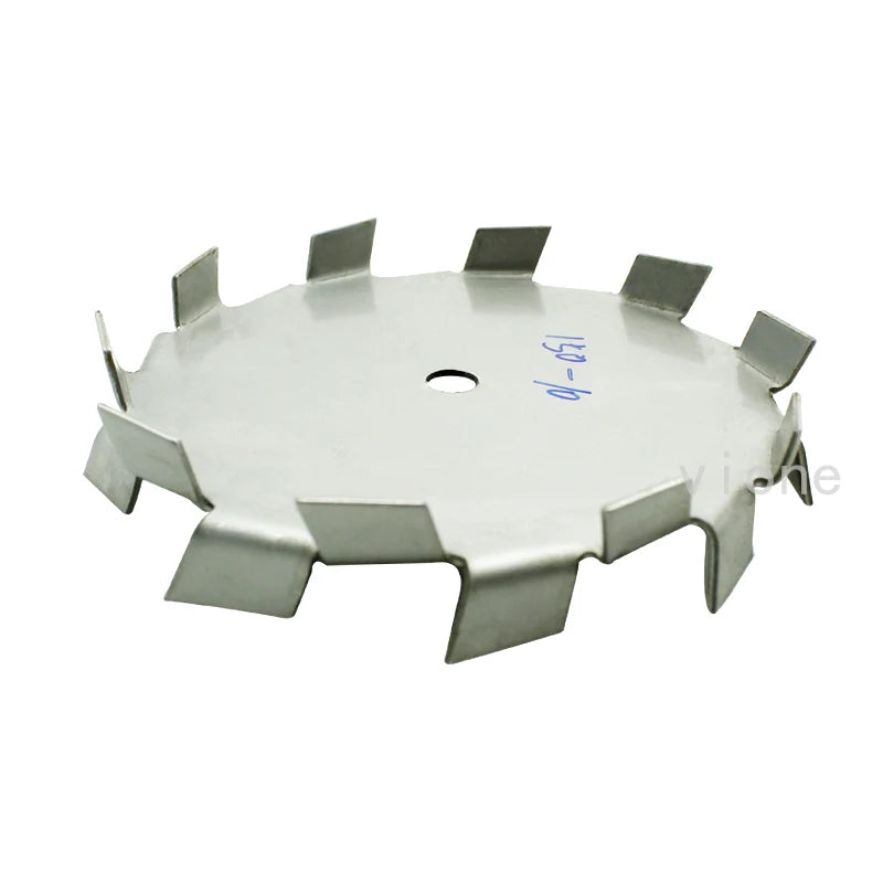 SUS 304 Mixer Disk Dispersion Plate Mixer Machine Paddle Stainless Steel Blade for Paint Agitator