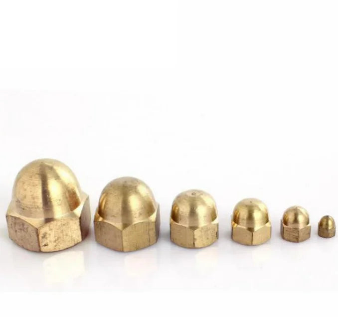 DIN1587 Brass Copper Hexagon Domed Cap Nut Acorn Nut