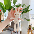 Cute Plush Keychains Toys Easter Rabbit Bunny Keychain Doll Soft Kawaii Stuffed Plush Bunny Christmas Gift Stuffed Animal Toys