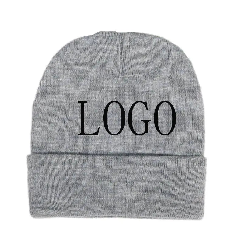 2025 New Trendy Fashion Hot Selling Wholesale OEM Design Custom Embroidery Logo Classic Unisex Hats Knit Beanies