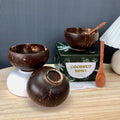 100 Genuine Guaranteed Organic Custom Logo Vietnam Salad Coconut Shell Bowl