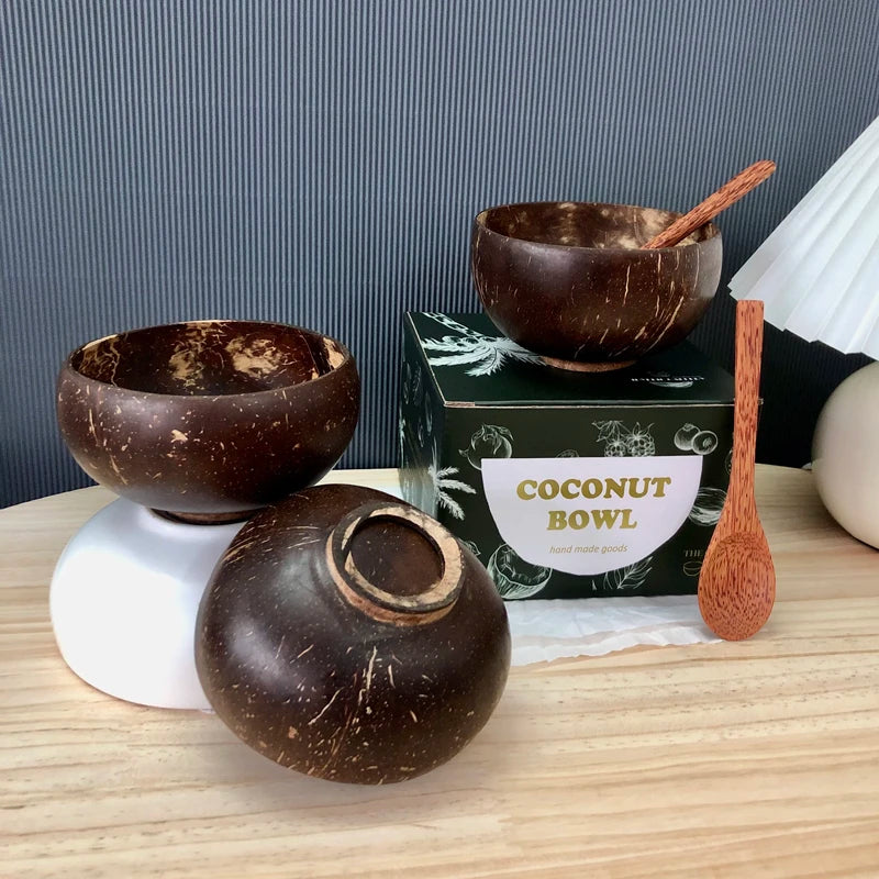100 Genuine Guaranteed Organic Custom Logo Vietnam Salad Coconut Shell Bowl
