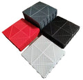Car Wash Reinforced Anti slip Interlocking Garage Floor Tile Removable Plastic Grating Carwash Floor Mats