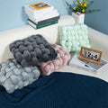 Luxury Floor Cushion Pillow Chair Pillow Throw Decoration Wholesale Soft Thick Knot Pillow Braided Seat Cushion
