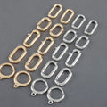 M1109  10 Pcs/lot  Wholesale Multi Style Gold Silver Lobster Clasp Hooks Diy Necklace Bracelet Jewelry Making Accessories