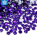 Blinginbox Wholesale SS6-SS30 Top Quality Hot-Fix Glass Rhinestone Crystal Flatback Stones Garment Decoration Wedding Dress