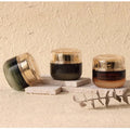 In Stock 20g Empty Cosmetics Round Luxury Glass Eye Face Cream Skin Care Jars Packaging