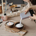 Plant Based Palm Pearled Candle Sand Wax Floating Powder Sand Candle Wax for Wedding Decoration