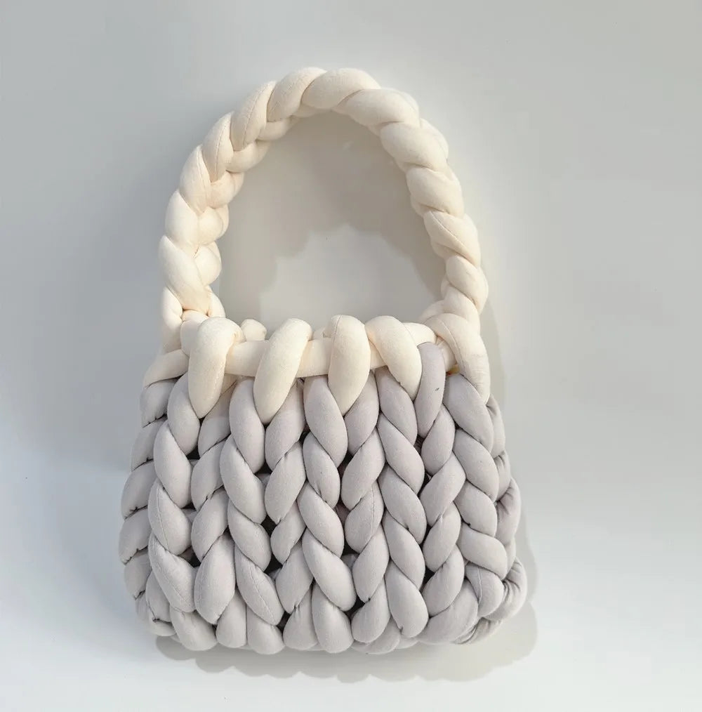 Super Soft Extra Cotton Giant Bulky Tube Yarn Handmade Chunky Yarn for Hand Knitting