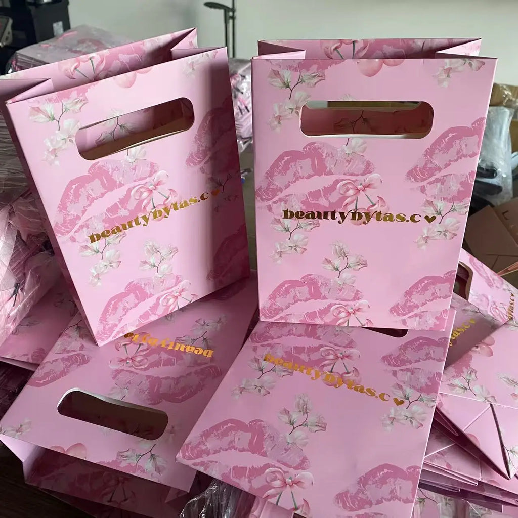Free Sample Wholesale Custom Printed Logo Luxury Gift Paper Bag
