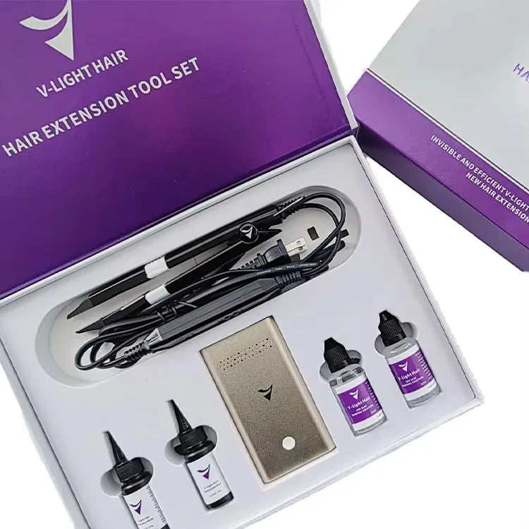 U Extension Machine Kit Set V Light Glue Remover Extensions Installation Kit MegaBDM