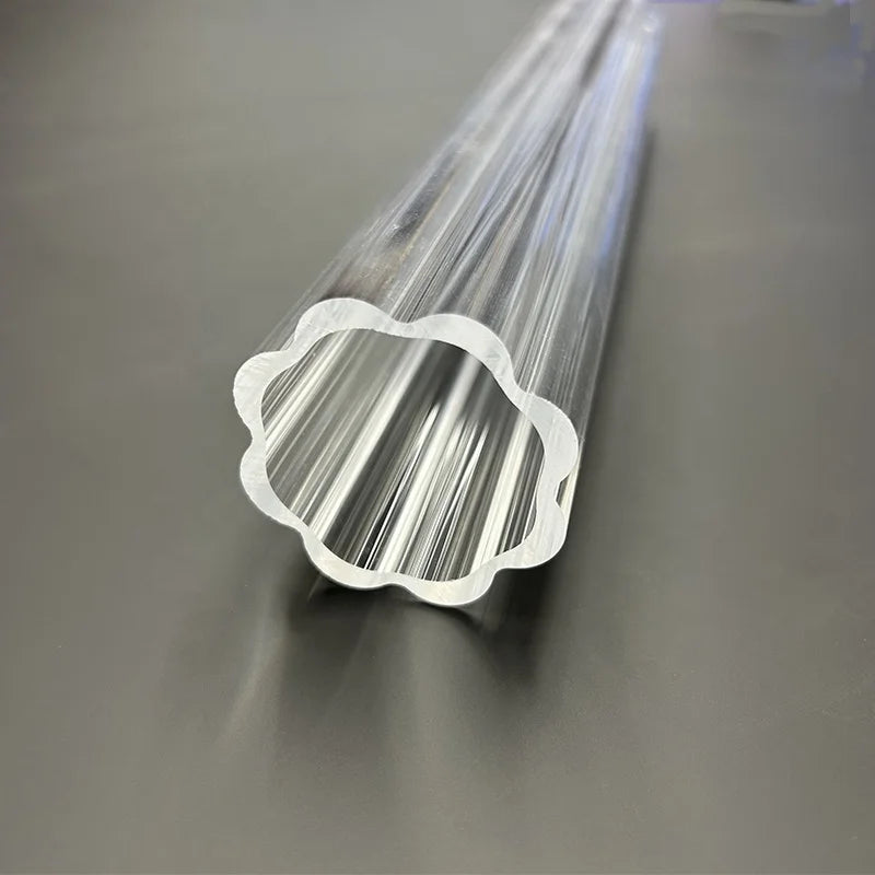 Transparent Acrylic Tubes Can Be Customized Any Size Plastic PMMA Pipes for Home Decoration