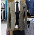 Top Quality Mens Suits Blazers Groom Groomsmen Wedding/Prom/Dinner 3 Pieces ( Jacket +Waistcoat+Pants) MS531