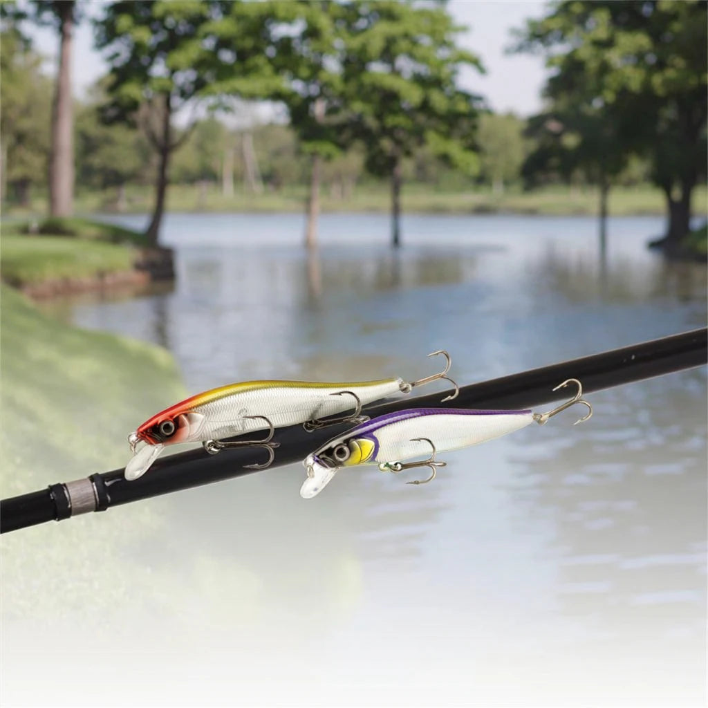 HISTAR Wholesale Long Casting 90mm 110mm 9g 13g ABS Product Freshwater & Saltwater Floating 3D Eye Hard Bait Minnow Fishing Lure