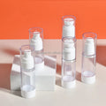 Cosmetic Packing Makeup Skincare 15ml 30ml 50ml 80ml 100ml 120ml Plastic Cleanser AS Vacuum Skin Care Pump Lotion Airless Bottle