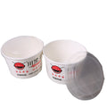Kraft Paper Salad Bowl with Lid Take Away Kraft Paper Food Container