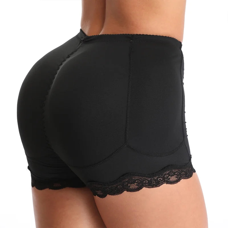 Ass Womens Butt Lifter and Hip Enhancer Booty Padded Underwear Panties Body Shaper Seamless Panty Boyshorts Shapewear