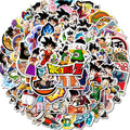 100Pcs Dragon Ball Cool Cartoon Paper Decor for Kids Boy Children Book Phone Laptop Luggage Anime Stickers
