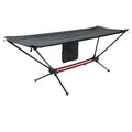 Modern Design Outdoor Folding Bed Cot Portable Aluminum Alloy Hammock Bed Foldable Lounge Beach Garden Massage Factory Price